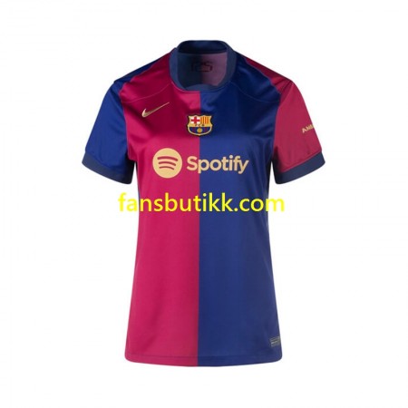 Fotballdrakt FC Barcelona Dame Hjemmetrøye 2024-2025 Kortermet